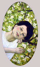 Kinderportrait im Apfelbaum